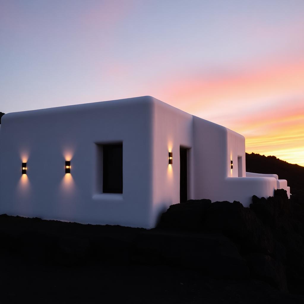Refugio de Piedra Volcánica en Tenerife, Islas Canarias